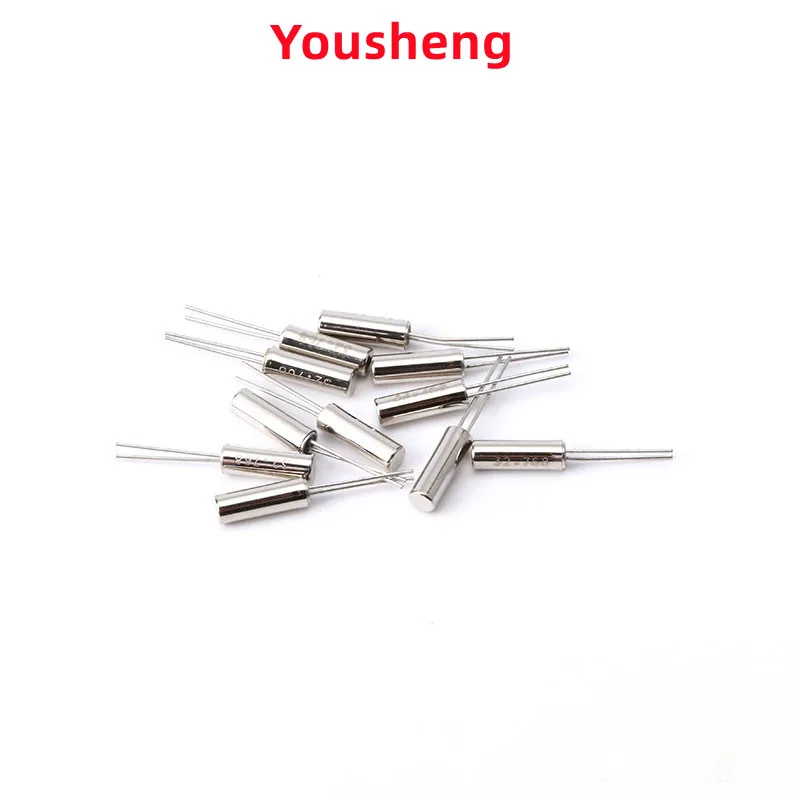 

10pcs 32.768KHz Frequency Resonator Oscillator Quartz Crystal Cylender 32.768 KHZ 32.768K 2*6mm 2x6mm 2mmx6mm 2mm*6mm