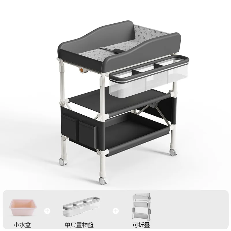 

Diaper Table Baby Care Table Portable Multifunctional Foldable Washable Baby Bed Diaper Changing Touch Table