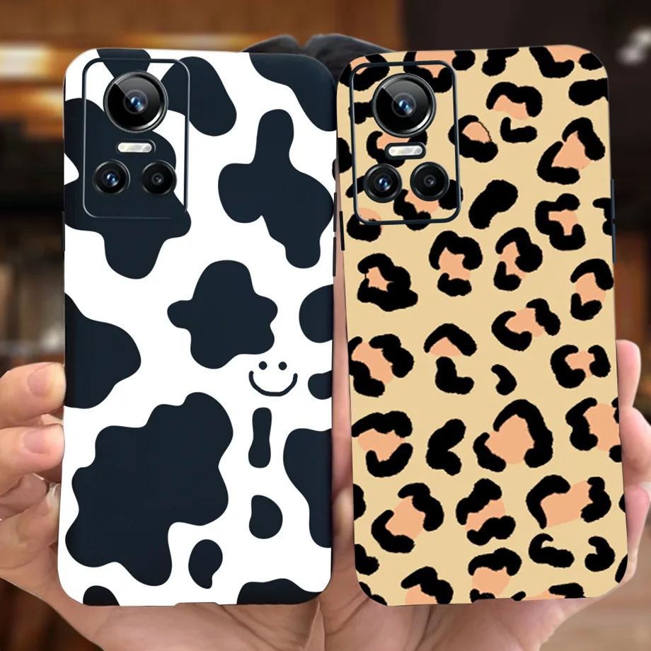 For Realme GT Neo 3 150W RMX3563 Case Literary Style Coque Cover For Realme GTNeo 3 Neo3 80W Soft Silicone Phone Case Capa