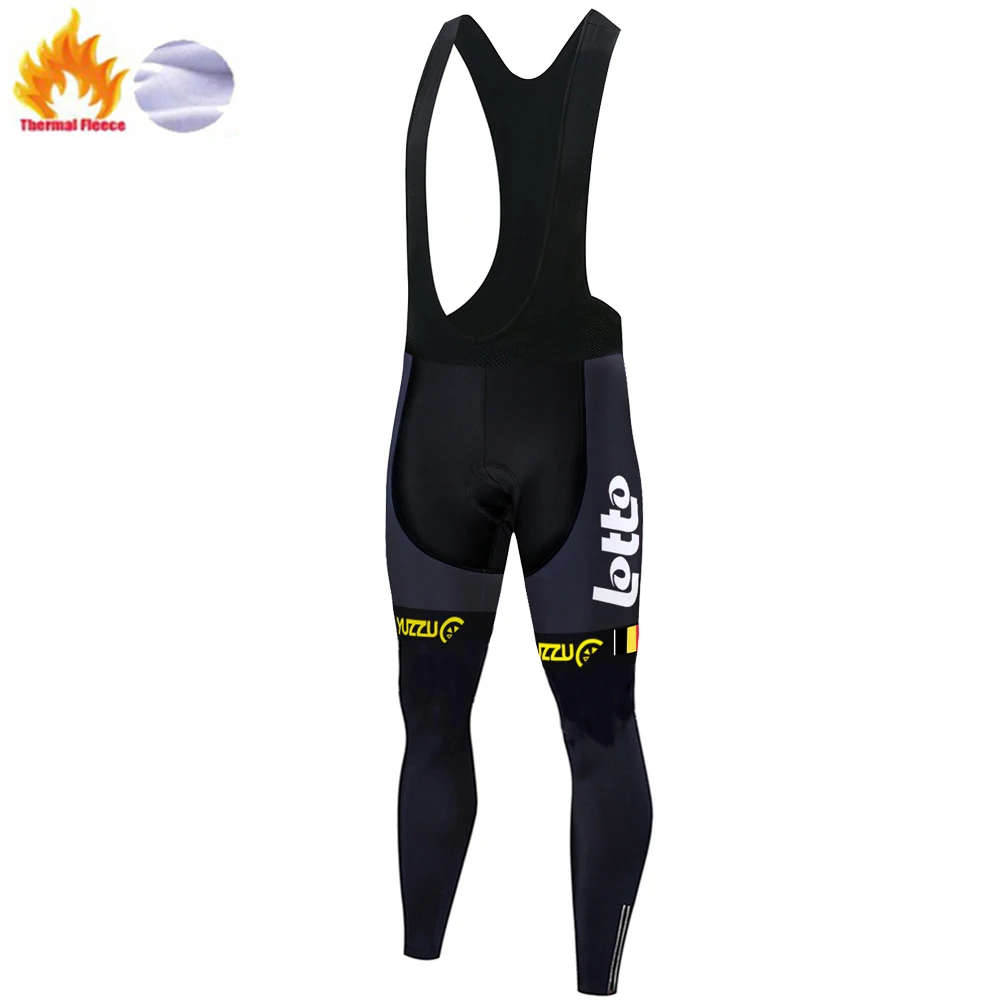 Pantalones de ciclismo de invierno con forro polar para hombre 2026 Lotto team, culotte ciclismo hombre invierno, pantalon velo homme, ropa de ciclismo