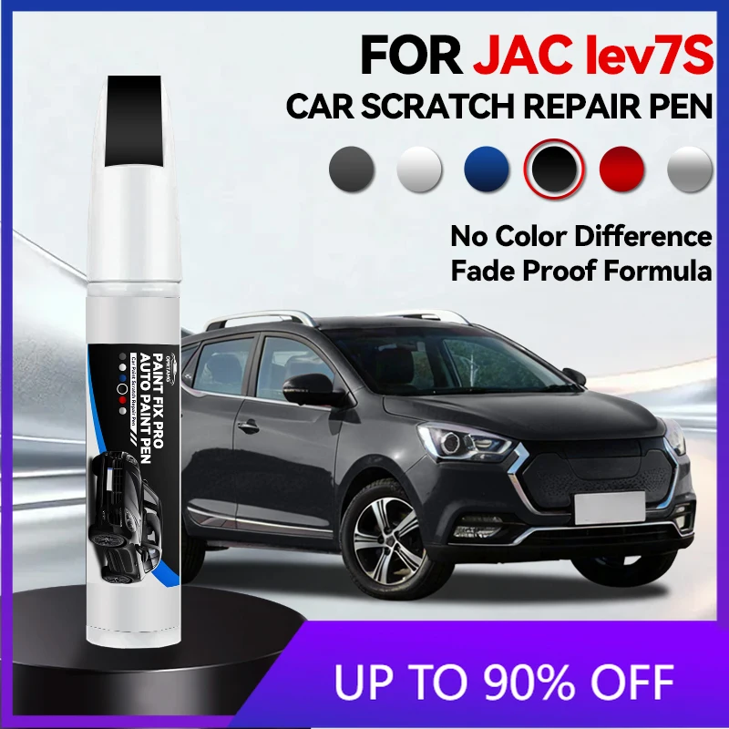 

Ручка-корректор для подкраски JAC Iev7S 1990-2026, средство для ремонта краски, удаления царапин, аксессуары для авто, черный, белый, серебристый