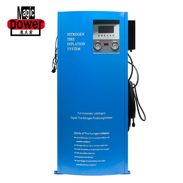 Full Automatic Truck and Car tire Inflator nitrogen Inflation With Tire pressure detection Air Pump for car tires