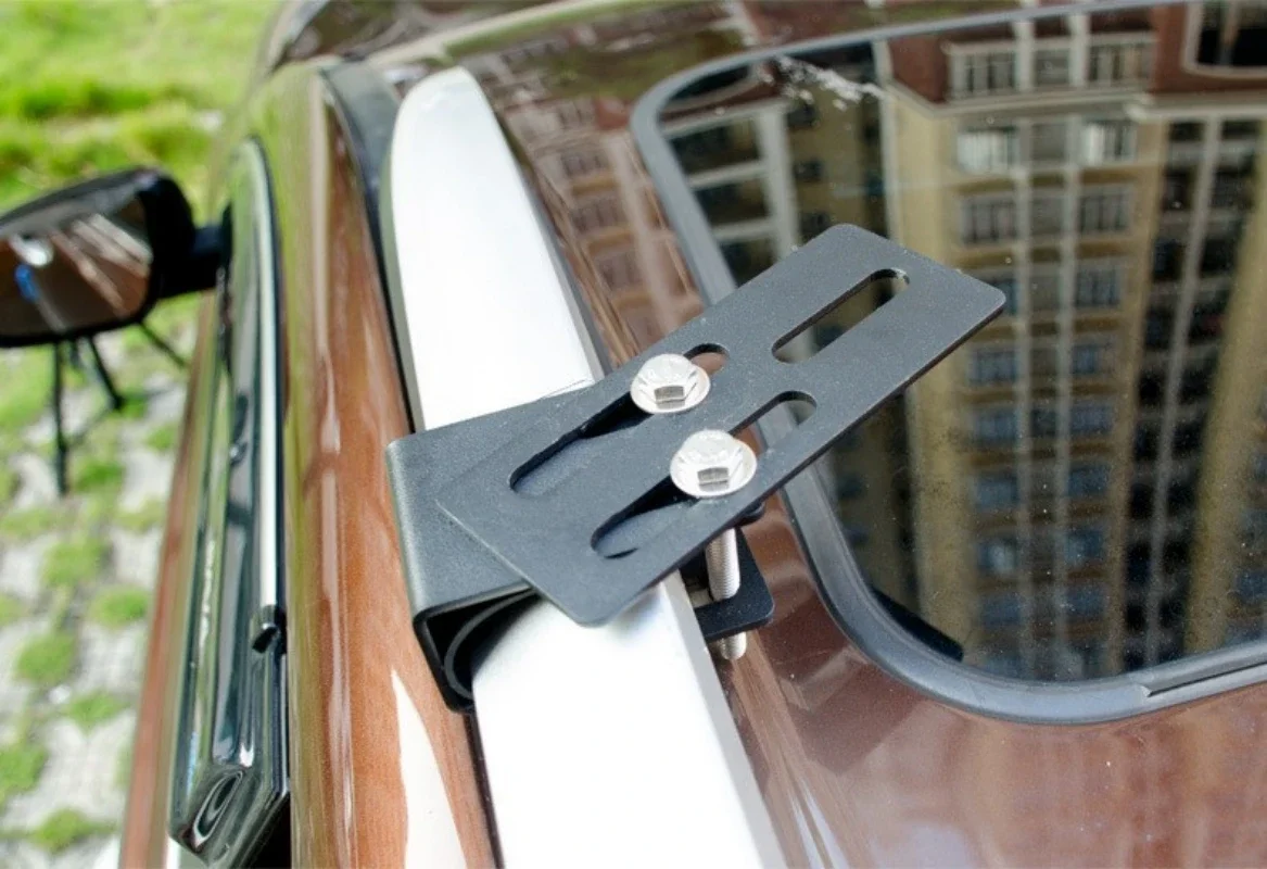 SUV Car Roof Rack Light Bracket Crossbar Luggage-rack Mounting Holder for Car  Led Light Bar work light Car Accessories