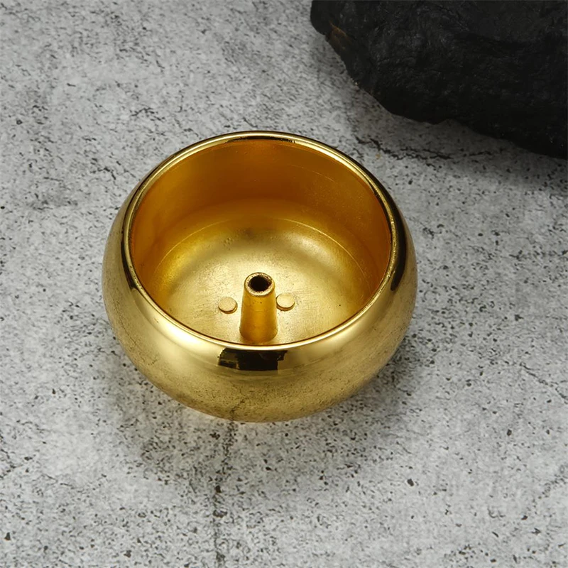 Metal Incense Burner Alloy Copper Incense Holder Incense Plate Insence Ash Catcher Buddhism Supplies Home Decor