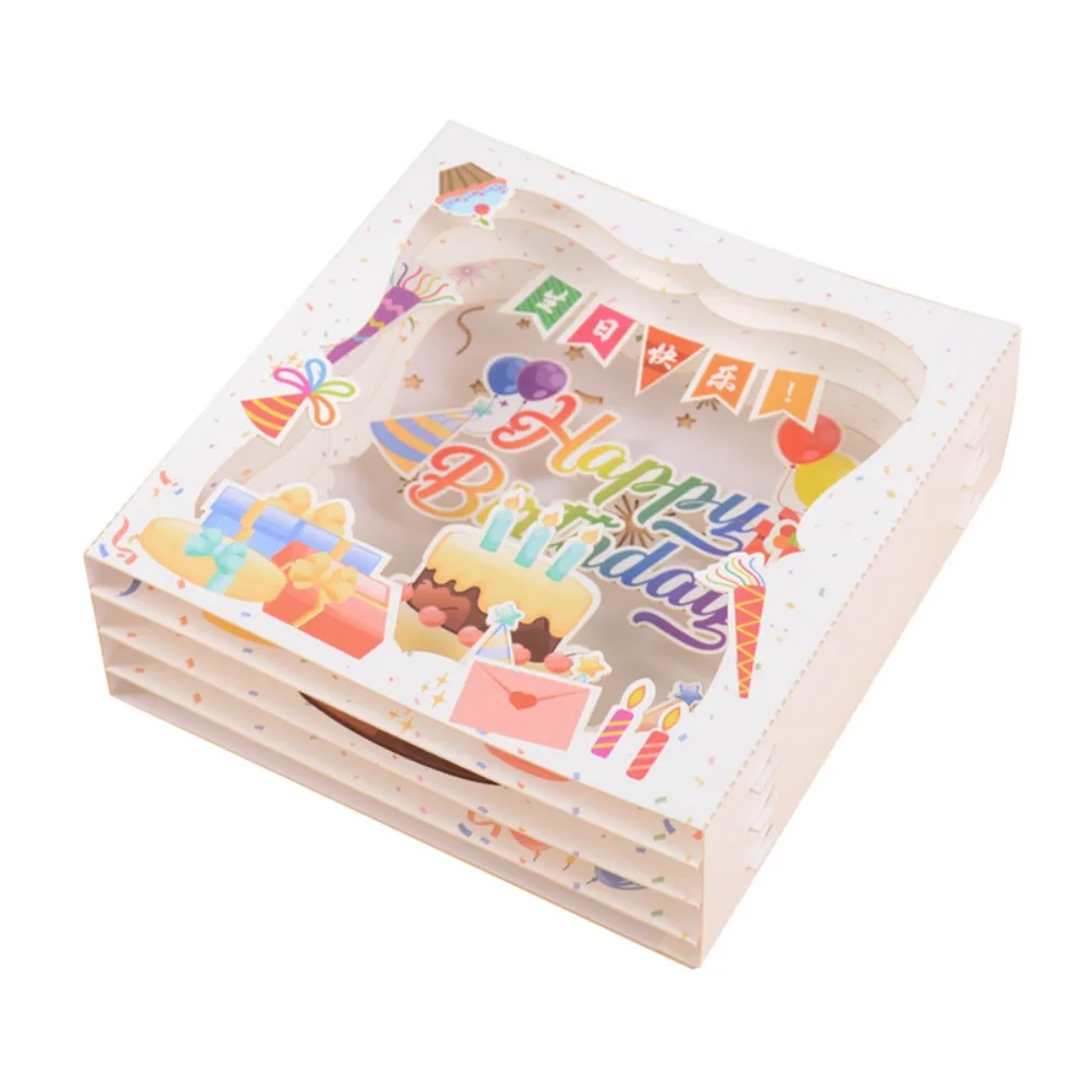 Cute Paper Birthday Card 15*20 CM Greeting Card Handmade Greeting Card 3D Birthday Card Festivals