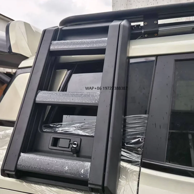 

New Design High Quality Aluminum Alloy Car Roof Rack 500KG Load Capacity Roof Mount Auto Body Kit for Traveler T2 Black