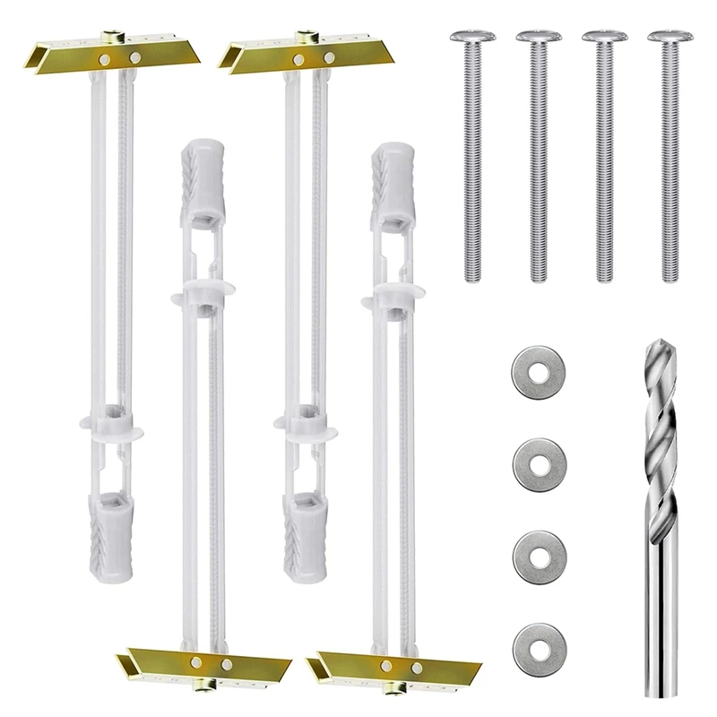 Top-Steel Stud TV Mount Kit, Metal Stud TV Mount Kit For Tilt & Low Profile Tvs, Drywall Anchors For TV Mount Kit