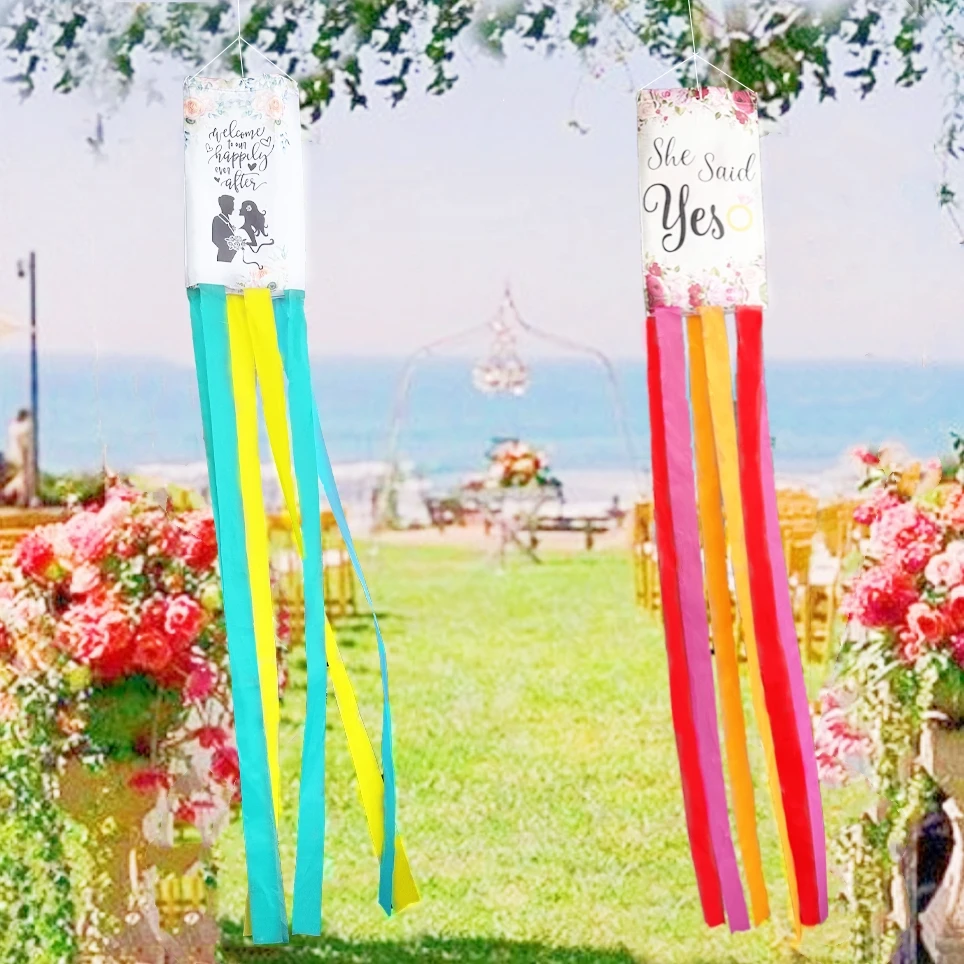 Свадьба, помолвка, празднование, уличный ветроуказатель, садовое украшение ветра, она сказала, да, только для женатых