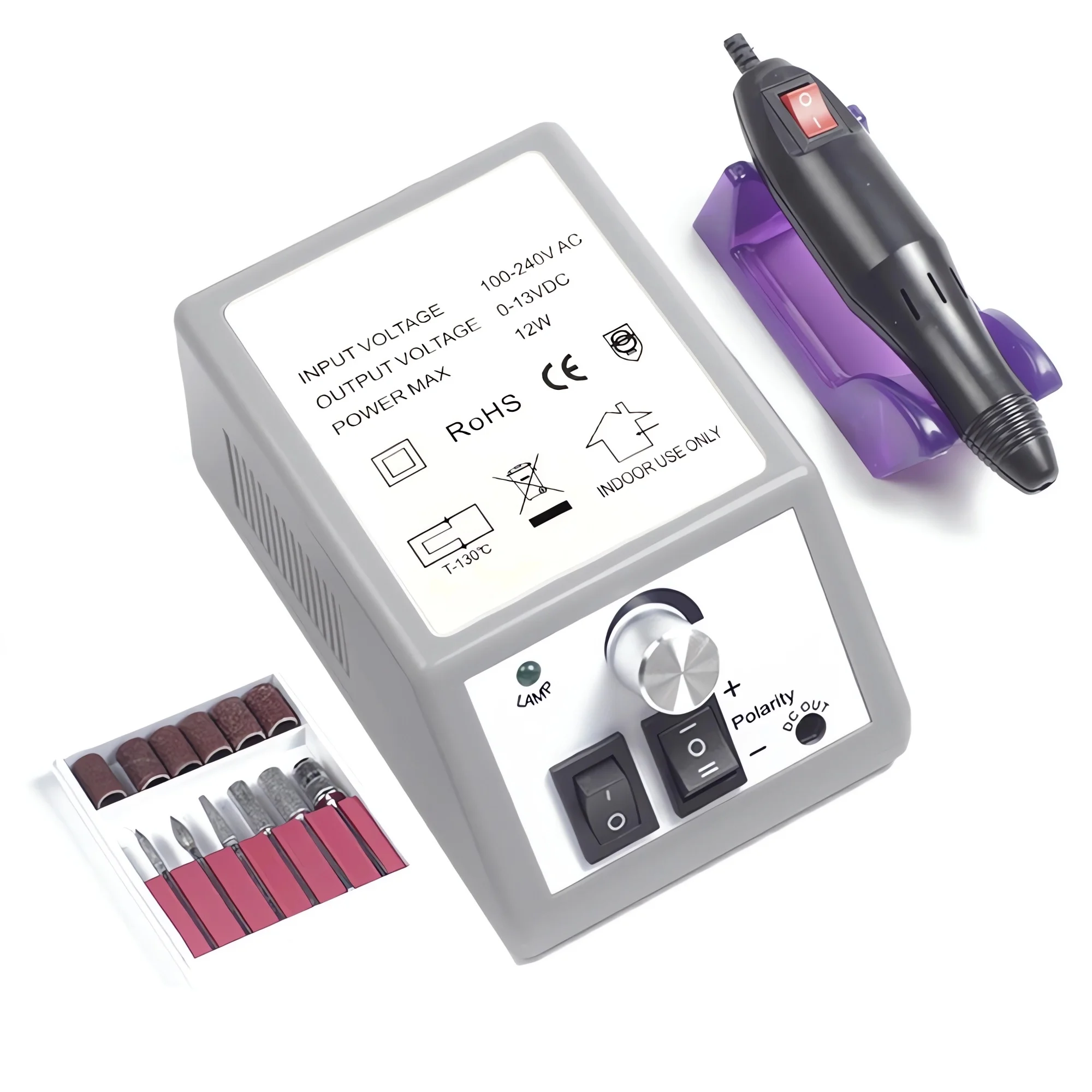 20000 RPM Electric Nail File Professional with Electric Nail Drill Machine Set, Efficiently Remove Nail Polish and Cuticle