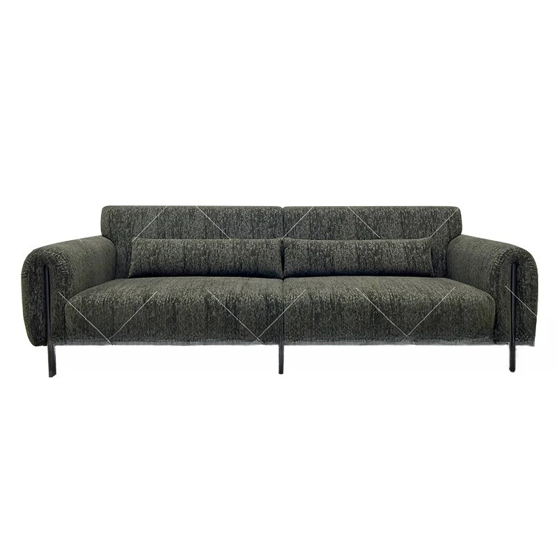 

Minimalist sofa, living room, small apartment, straight row unit, double, triple