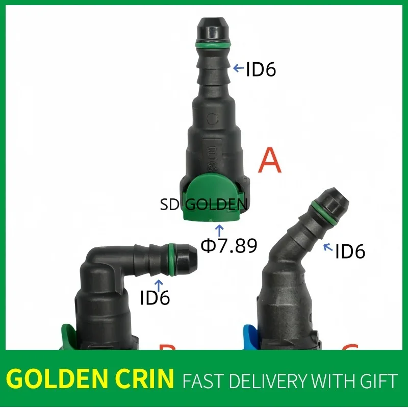 

7,89 для Lincoln MKZ, разъем масляной трубы 1,5 т, оранжевый разъем, новый разъем Mondeo 2,0 T