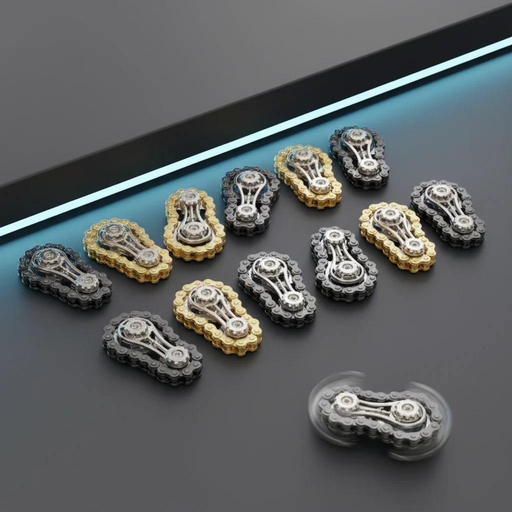 

Премиальный металлический подарочный набор: элегантный дизайн из сплава, плавное и бесшумное вращение, прочные подшипники из нержавеющей стали, компактная эргономичная форма.