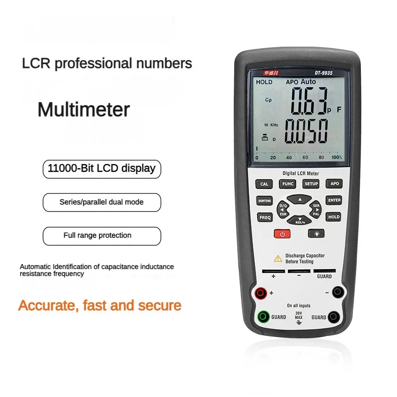 DT-9935 professional inductance capacitance resistance tester LCR test meter multimeter