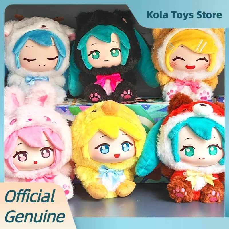 

Genuine Hatsune Miku Forest Cuties Vinyl Face Doll Blind Box Kawai Anime Figure Bag Pendant Miku Mystery Box Toys Birthday Gift