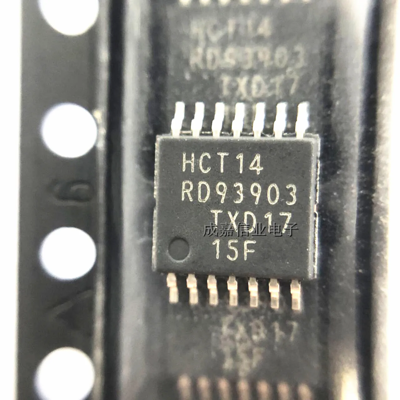 10pcs/Lot 74HCT14PW TSSOP-14 MARKING;HCT14 Inverter Schmitt Trigger 6-Element CMOS 14-Pin Operating Temperature:-40C-+ 125 C