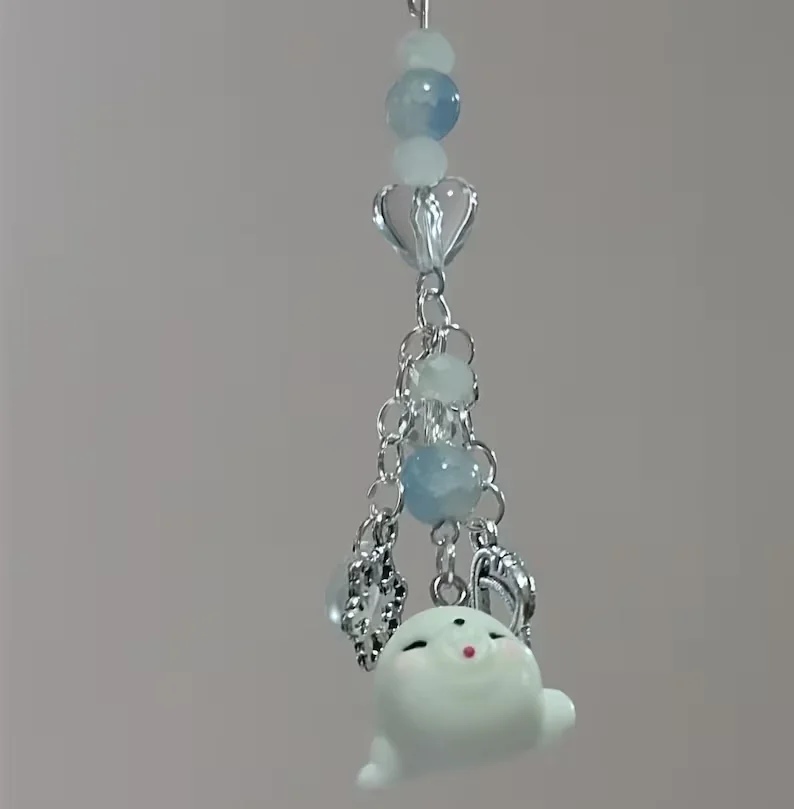love and deepspace zayne-inspired phone charm