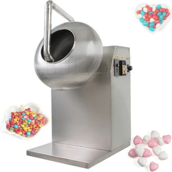 Electric Commercial Automatic Sugar Coating Machine  Gummy Bear Candy  Peanut