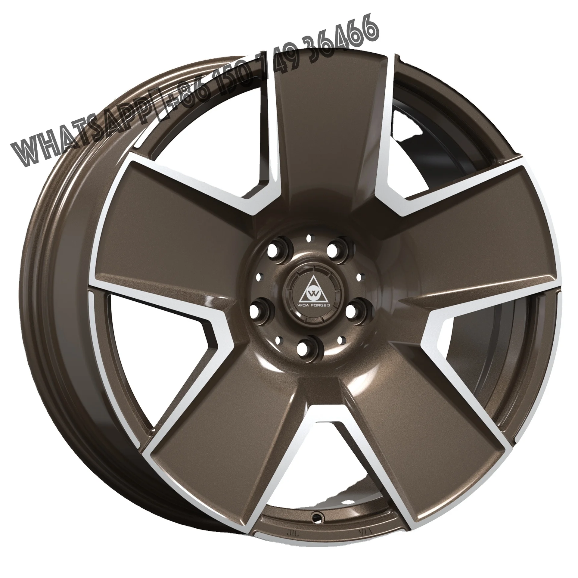 

WOA FORGED Rim Custom Special Shape Spoke Design Wheel Rims Luxury Alloy Forged Wheels for WALD Rim