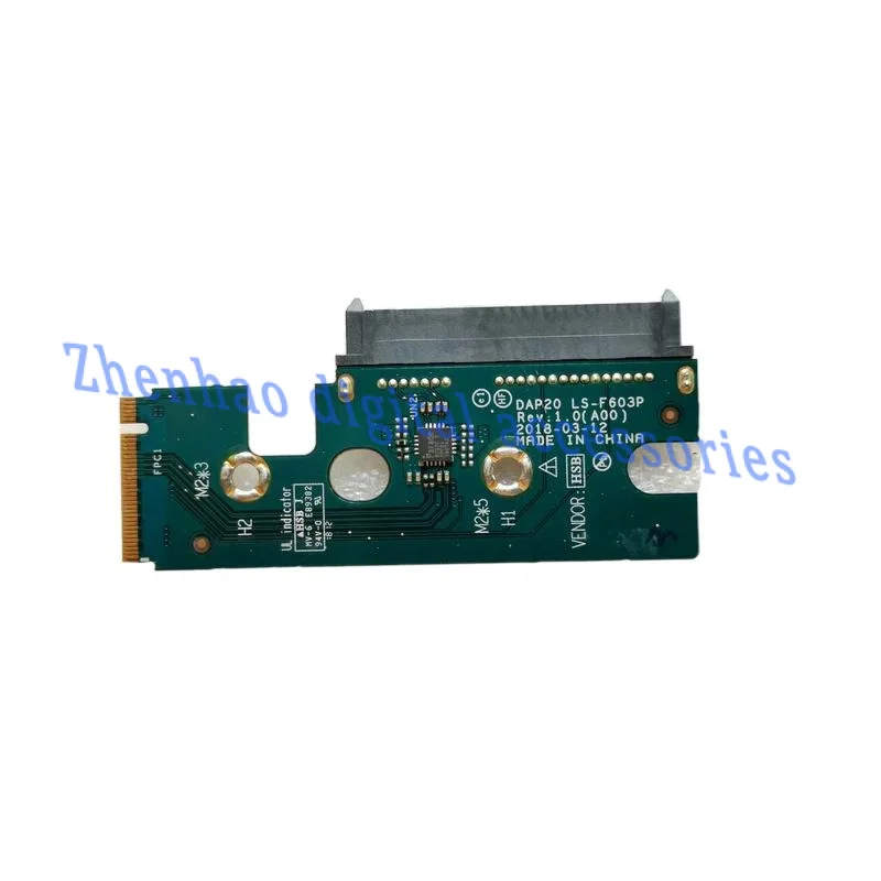 0CK36K CK36K LS-F603P FOR DELL Precision 7730 7740 SATA Hard Drive HDD SSD Connector Jack Board