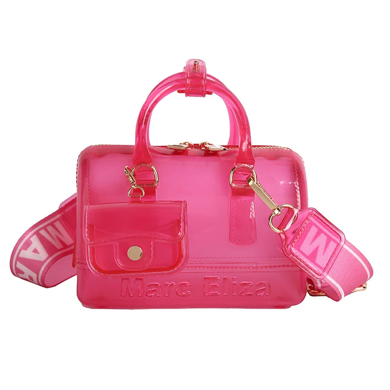 

Fashion 2025 Summer Jelly Bag Fashion Single Shoulder Crossbody Bag Versatile Macaron Handheld Women's Bag