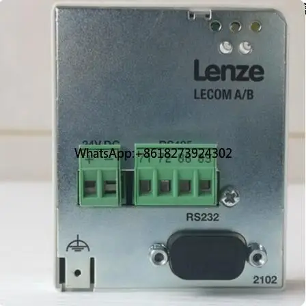 New original EMF2102IBCV001 newLentz frequency converter LECOM A/B module in stock 2102 IB V001  warmly for 1 year