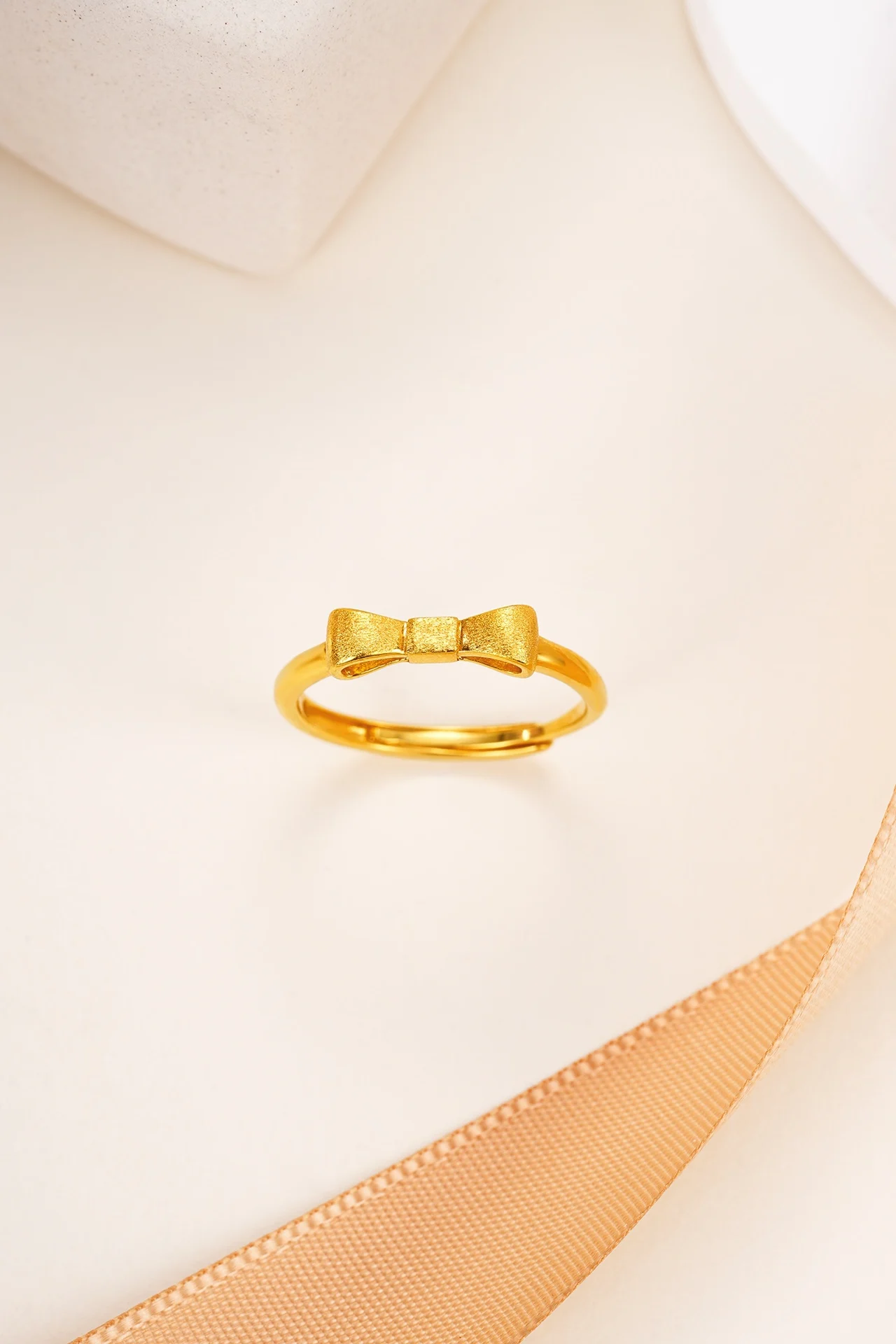 ليوم الأحجار الكريمة 24K الذهب فيرميل 925 فضة القوس وعد خواتم الزفاف العصابات خواتم للنساء إنفينيتي إلى الأبد الحب عقدة ringr