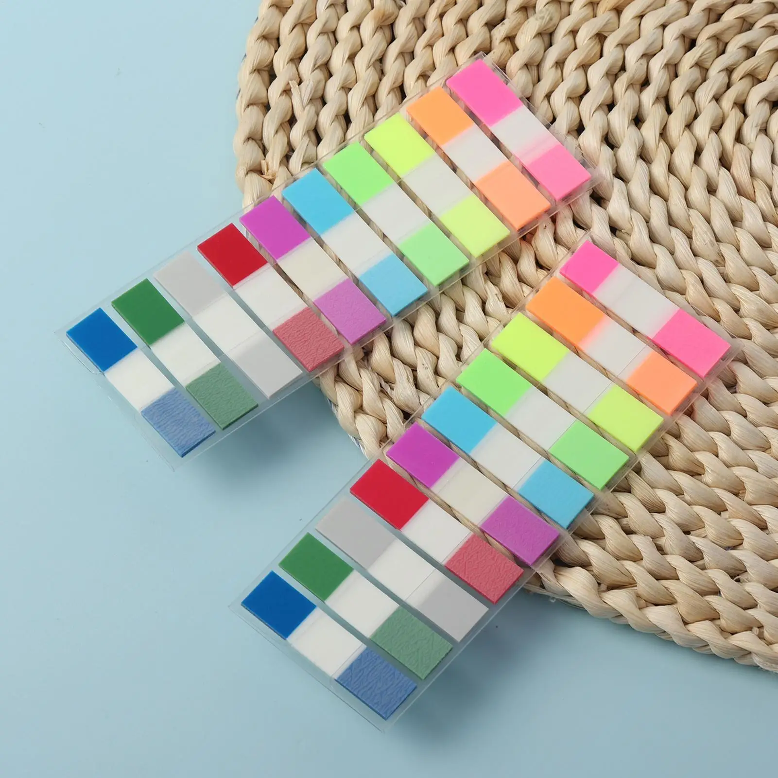 2pcs Page Tabs Colored Reading Marker Labels Planners Sticky Notes Tab For Students Teachers School Home Office Work Notebook
