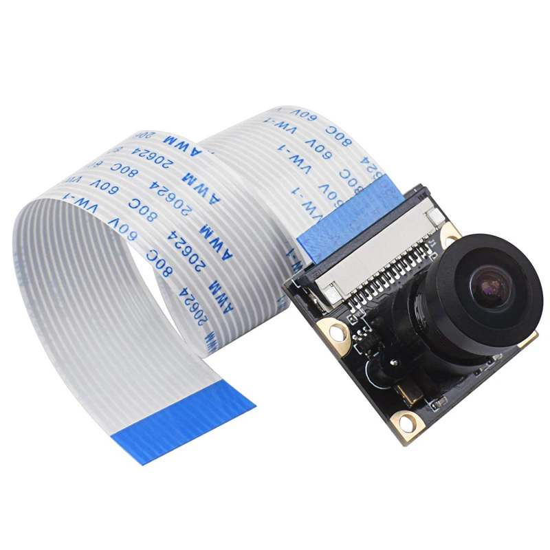 Raspberry Pi 3 B+ 4 B Camera Night Vision Wide Angle Fisheye 5M Pixel 1080P Camera Module