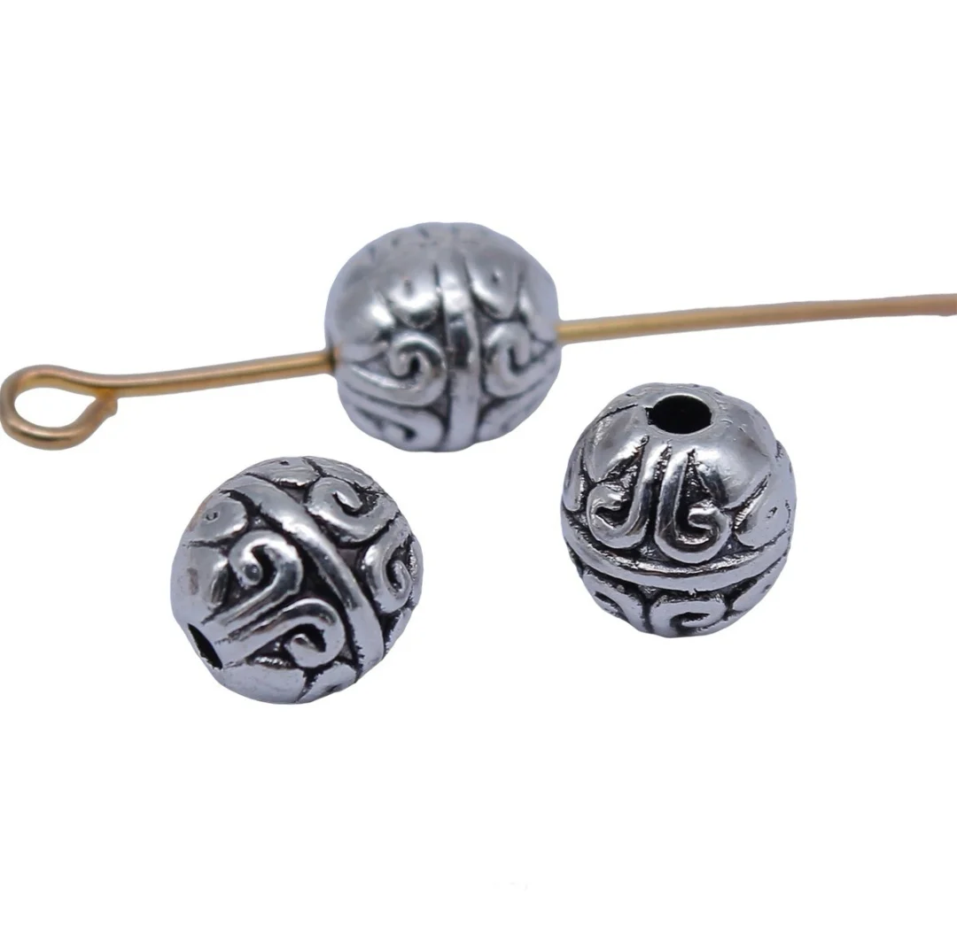 

20pcs 7.3x7.2x7.2mm Zinc alloy metal tibetan silver,antiqued bronze plated bead T1448 for jewelry making