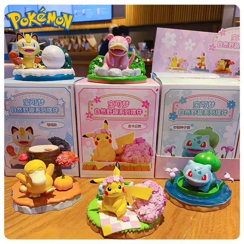 2025년 신제품 반다이 공식 데스크탑 장식 귀여운 자동차 액세서리 창의적인 홈 오피스 장식 수집용 장난감 피규어