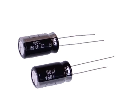 10pcs 68uF 160V 68MFD 160Volt Aluminum Electrolytic Capacitor 10*20mm Radial 68mf160v 68uf160v 160v68mf 160v68uf