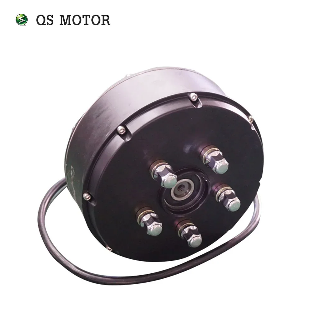 QSMotor 2000W Hub Motor 205 45H V3 Brushless BLDC Electric Car Hub Motor Single Shaft Motor