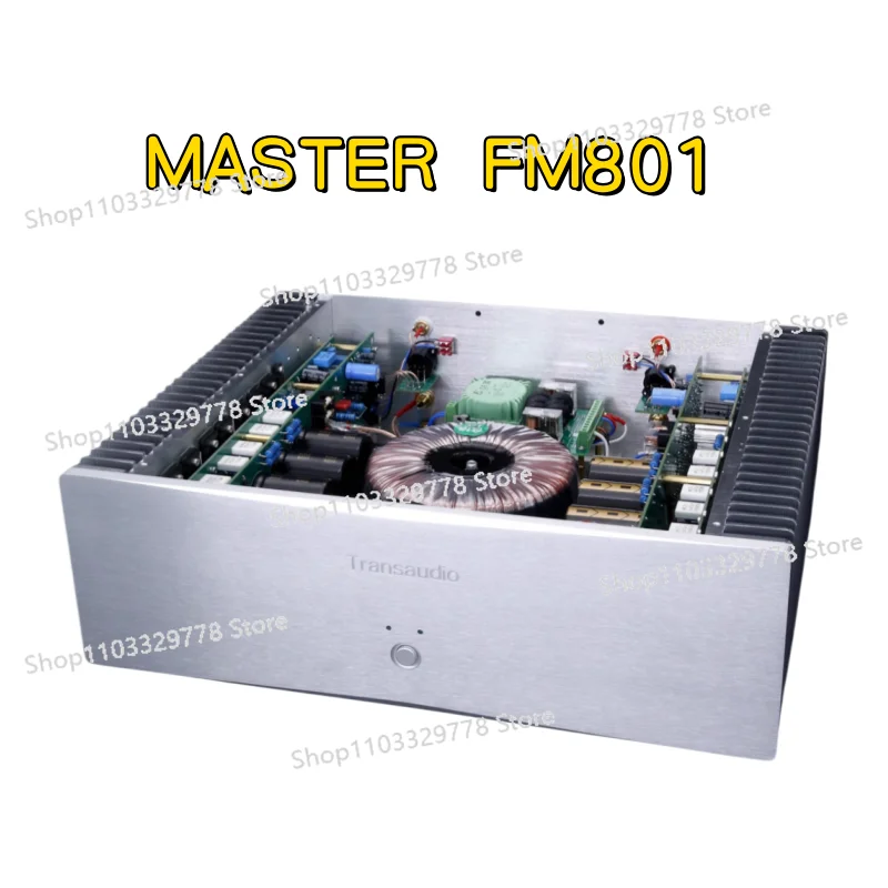

FM801 line dual channel Rear stage 500W*2 4Ω, ON tube king MJL4281 28 pieces/set, 2N3440/5416 *16pieces