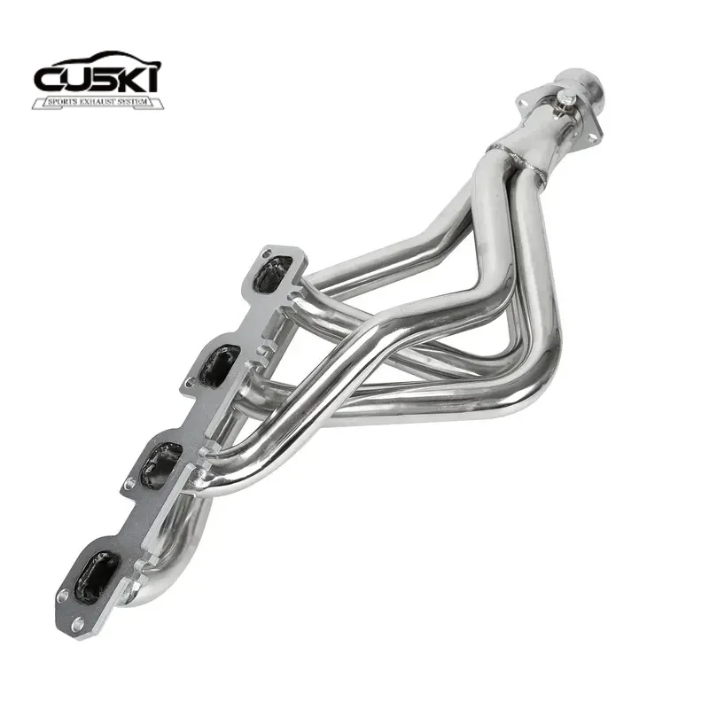 High Flow Exhaust Header For 09-15 Dodge Ram 5.7L Hemi SS Long Tube 1 7/8\