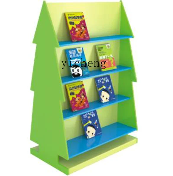 Tqh Kindergarten Corner Book Book Cabinet Children's Bookcase Early Education Garden Storage Cabinet Multifunctional Cartoon