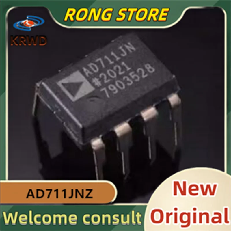 

5 шт. AD711JN AD711JNZ AD711 DIP-8 Новый и оригинальный