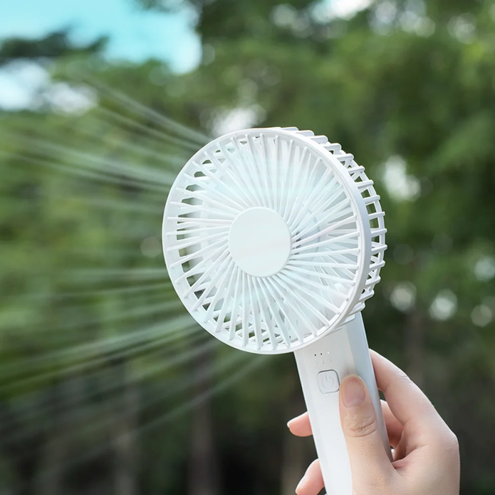 Quiet Cooling Fan For Xinjingwei Portable Handheld Clip Desk Fan USB Rechargeable Wall Mounted Air Circulation Device