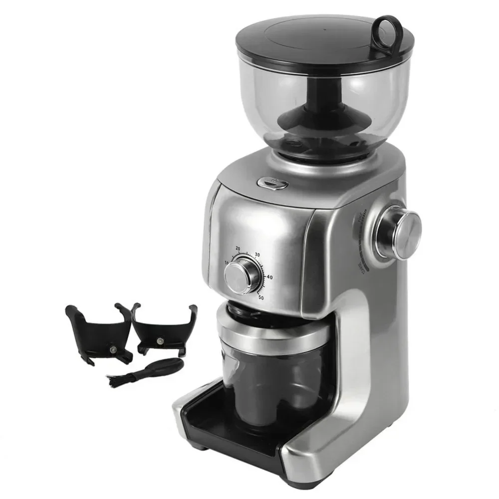 220V CAFEMASY Household Appliances CB/CE Electric Conical Burr Coffee Grinder Machine Commercial Coffee Grinder 50/60Hz