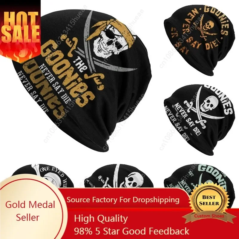 

The Goonies Skull Winter Warm Bonnet Femme Slouchy Beanie Hat Cool Movie Film Outdoor Ski Skullies Beanies Caps for Men Women