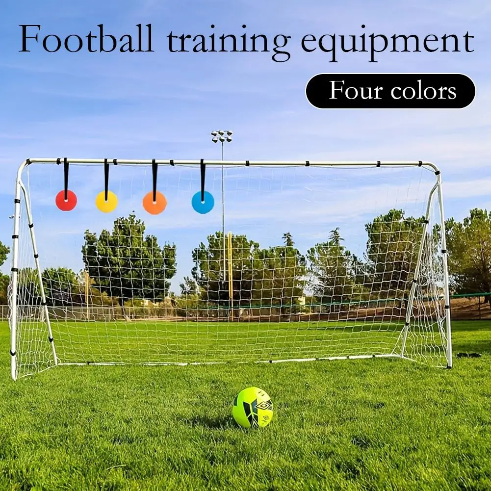 

Soccer Training Shooting Target Goal Practice Circles Training Bin Hanging Targets Adjustable Football Equipment Strap Top Y2L3