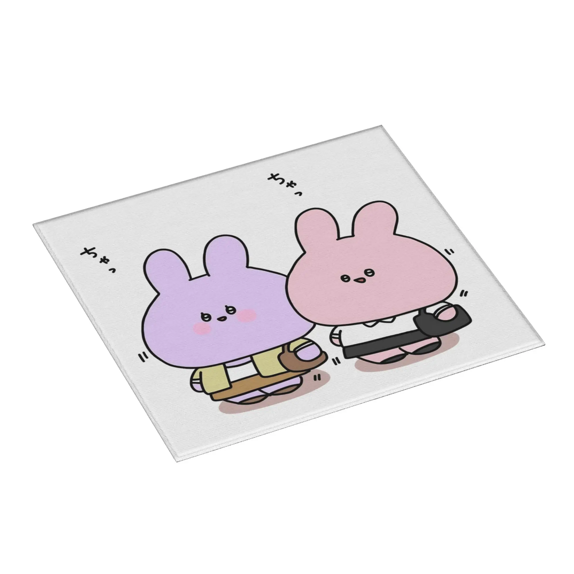 Drying Mat For Kitchen Asamimichaan Anime Cartoons Asamimi Barware Tableware Oil Proof Reusable Washable Kitchen Sink Drying Pad