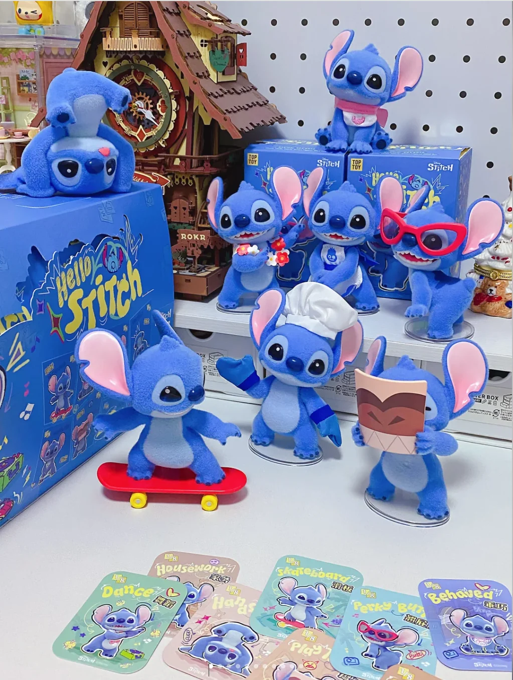 

MINISO 2025 New Stitch Series Blind Box Trendy Play Cute Boys and Girls Birthday Gift Toys
