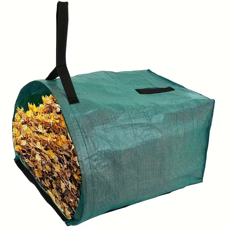 53Gallon Fallen Leaf Collection Bag Leaf Garden Forest Park Outdoor Lawn Cleaning Garbage Grass Debris Beauty Environment
