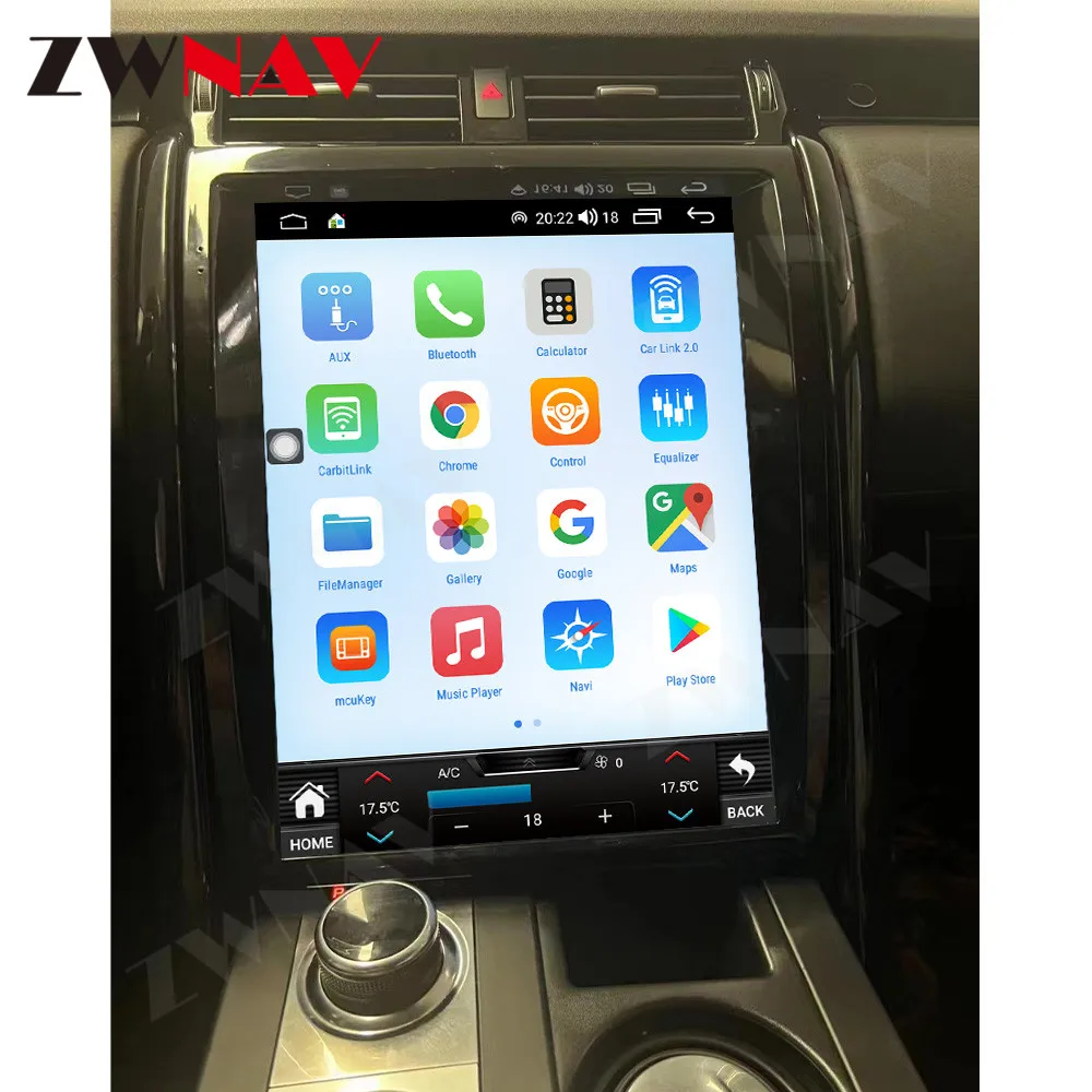 15 Inch Android13 Car Radio For Land Rover Discovery 5 2017-2021 Auto Multimedia Navigation Wireless Stereo Headunit BT Carplay