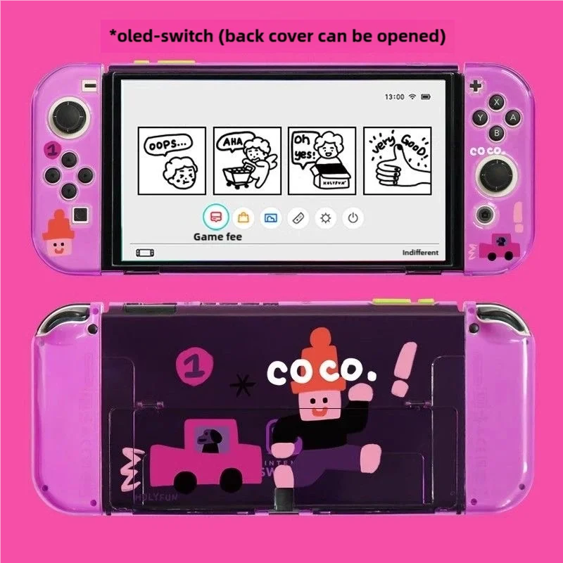 2025 New Protective Case Gaming Accessories For Nintendo Switch OLED Cover Game Card Box Carry Bag Unique Design Creative Gift