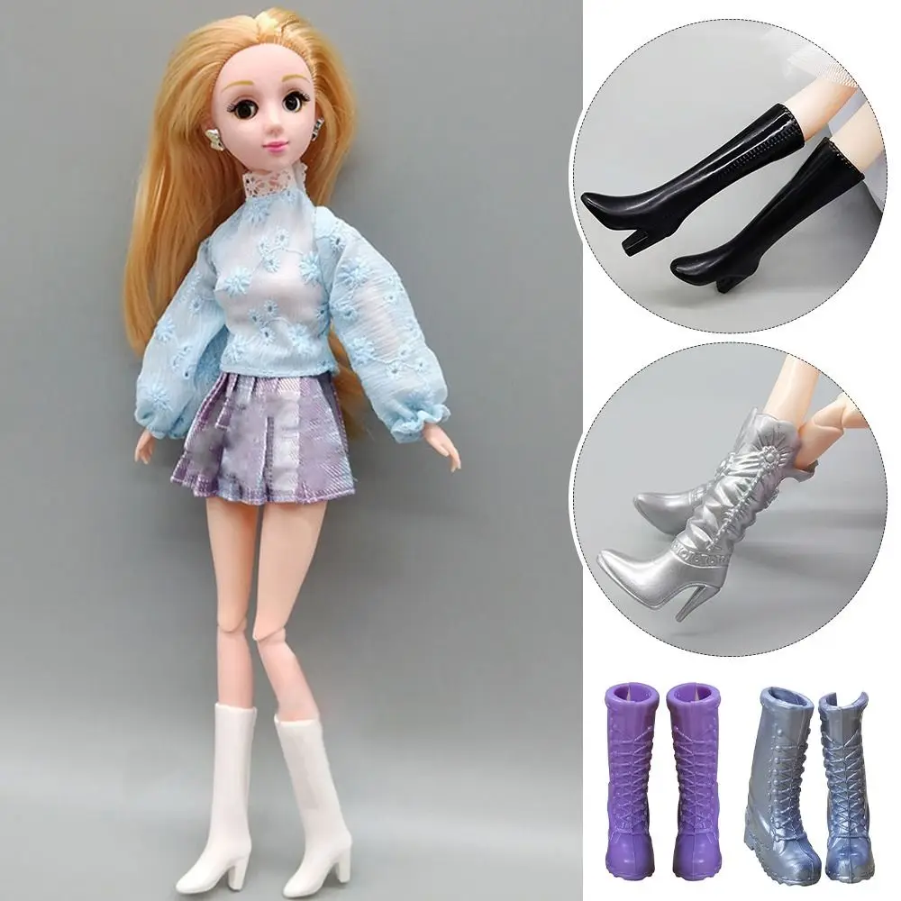 High Quality 30cm 1/6 Doll Shoes Original Super Model 30cm Doll Boots Quality Plastic Female Doll Accessories Doll Accessories