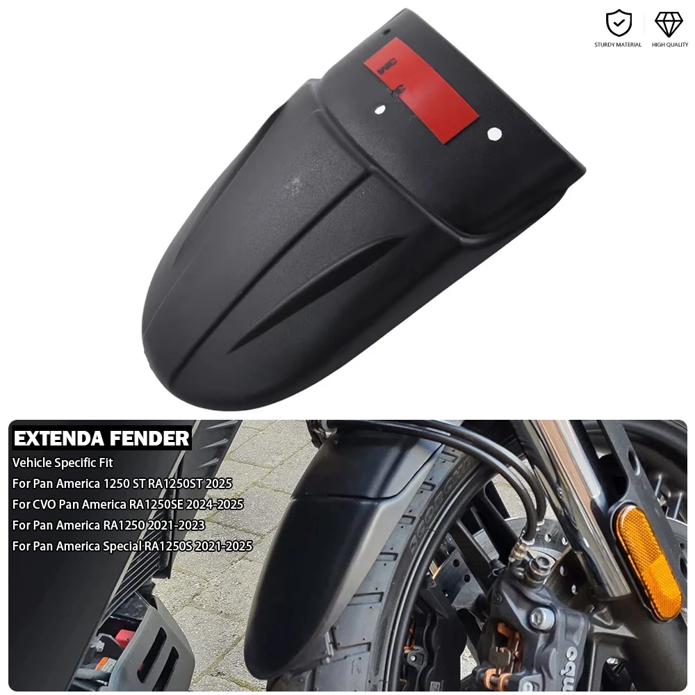Front Mudguard Extension Extenda Fender Fit For Harley Pan America 1250 ST RA1250ST Special RA1250S RA1250 SE CVO RA1250SE 2021-