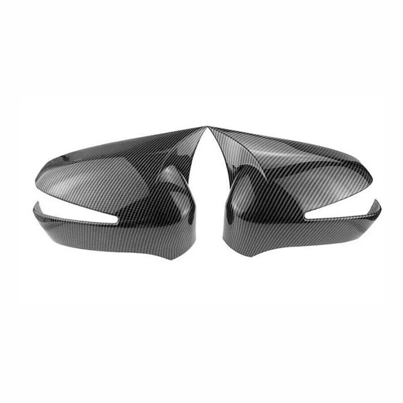 

Car Door Side Rearview Mirror Cover Trim Cap Fit for 8Th 2005-2012 (Carbon)