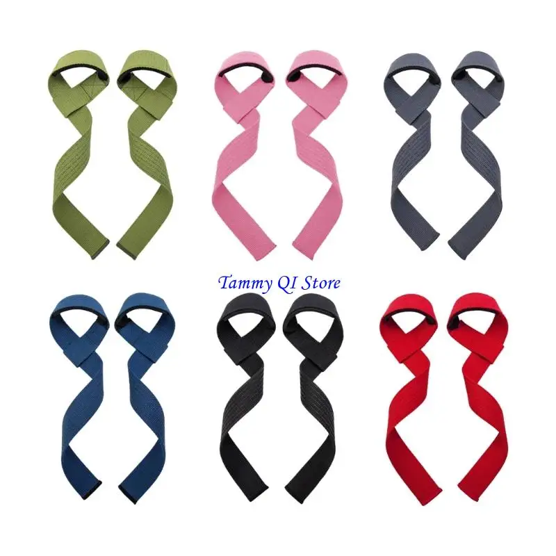 

F1FD 1 Pair Fitness Straps Lifting Straps Practical Deadlift Straps Gym Accessories