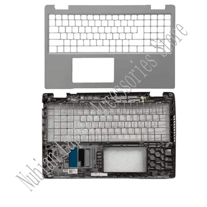 Imagem -04 - Laptop Lcd Tampa Traseira para Dell Latitude Moldura Frontal Palmrest Superior Case Base Inferior Dobradiças do Teclado E5530 Novo